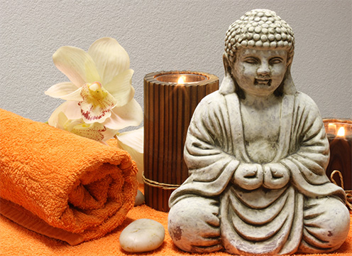Entschleunigung durch Massage